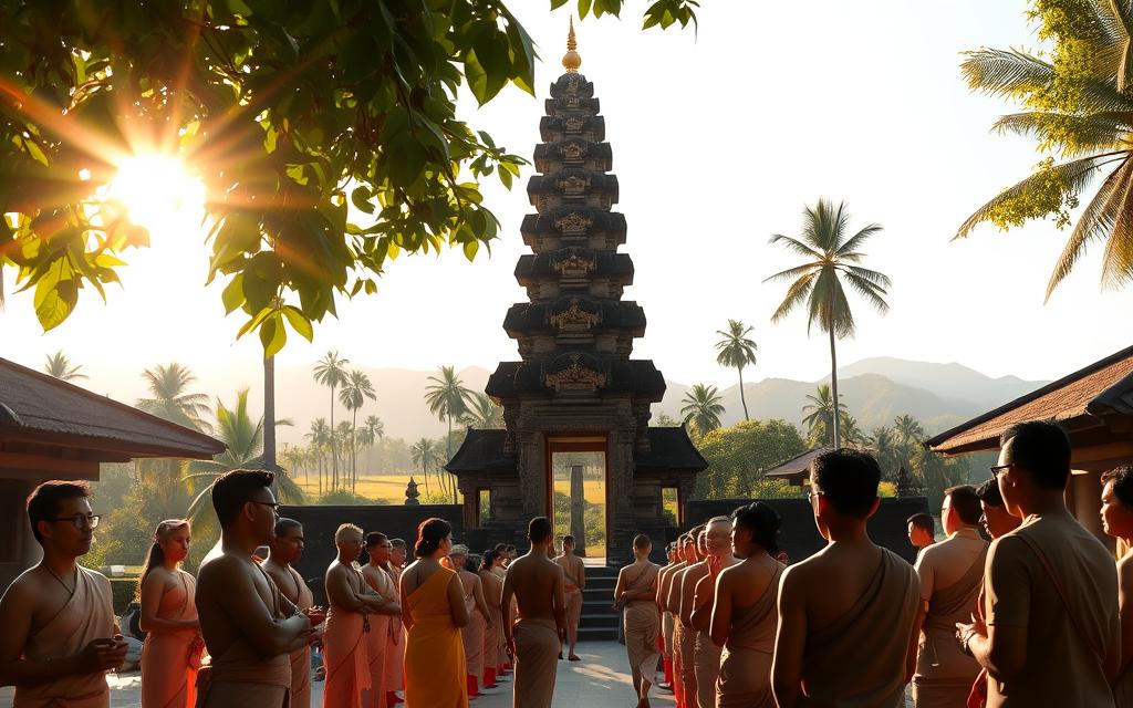 Cerimônias religiosas em Bali