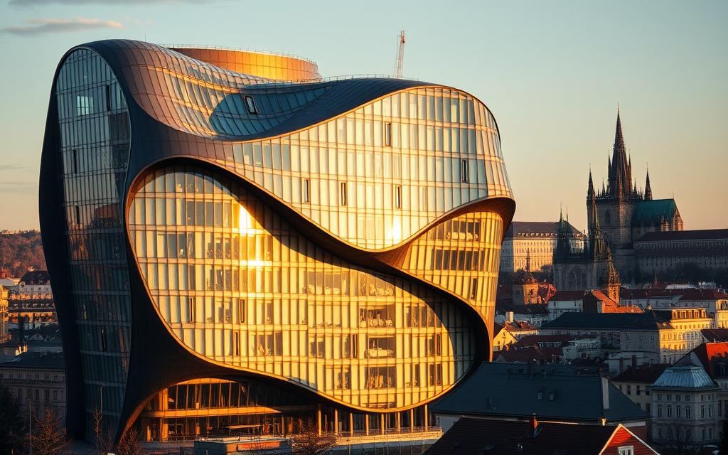 Edifício da Casa Dançante em Praga
