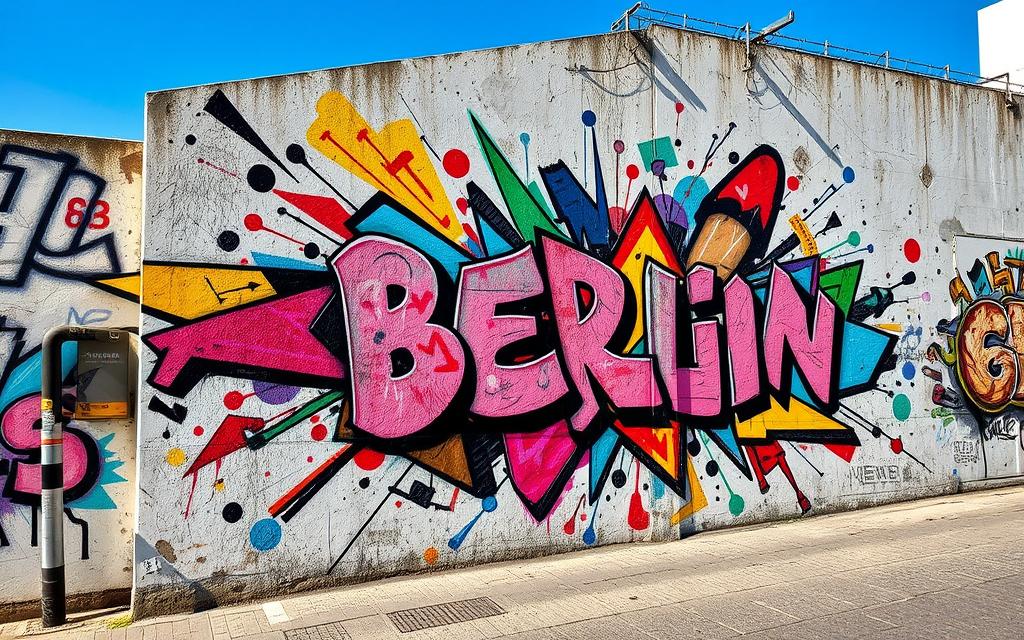 arte urbana em Berlim