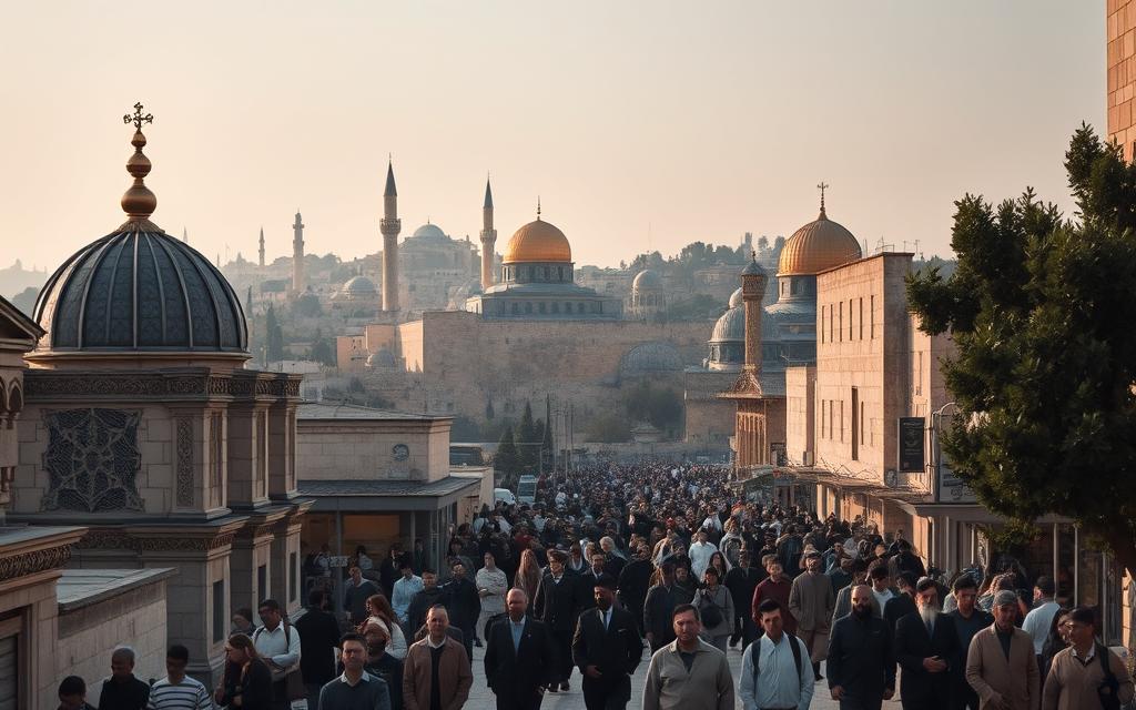 influência religiosa em Jerusalém