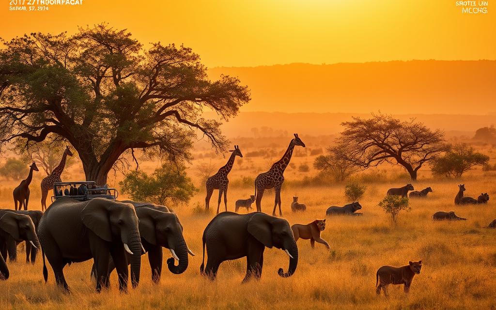 tipos de experiências de safari no Quênia