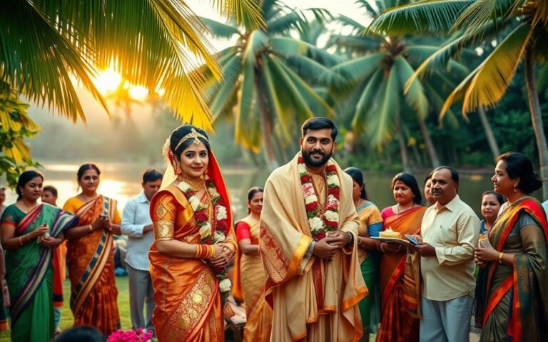 tradições de casamento em Kerala