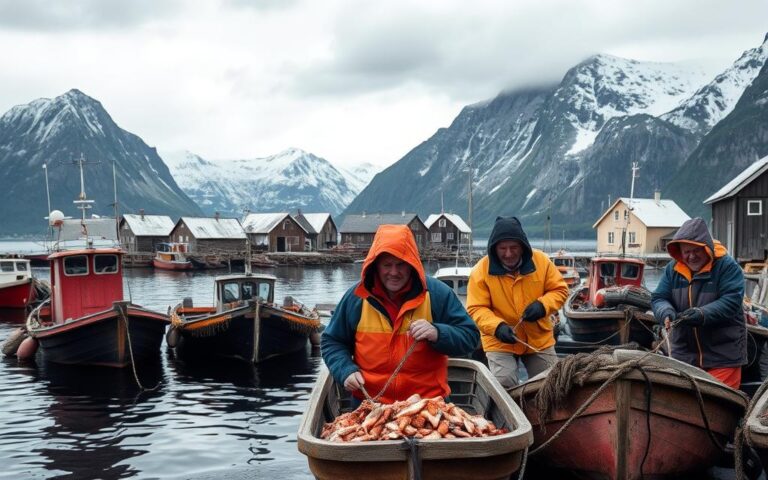 pesca tradicional norueguesa
